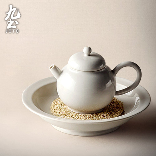 JOTO Rustic Japanese-Style Ash-Glazed Ceramic Teapot CHR0613