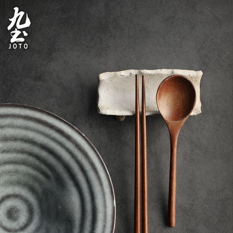 Thumbnail: JOTO Ceramic Chopstick Rest and Spoon Holder PJR0119