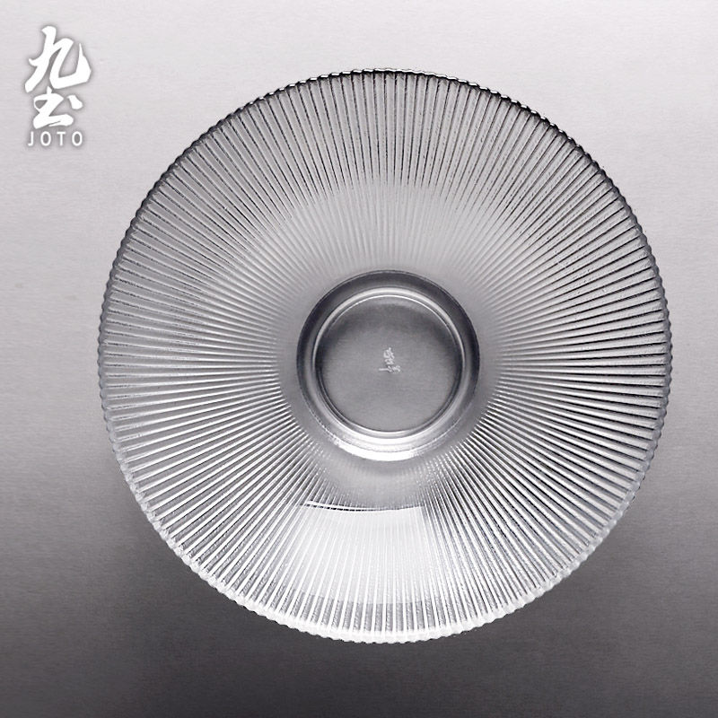 縮圖：JOTO Japanese Striped Glass Fruit Bowl CJR0491
