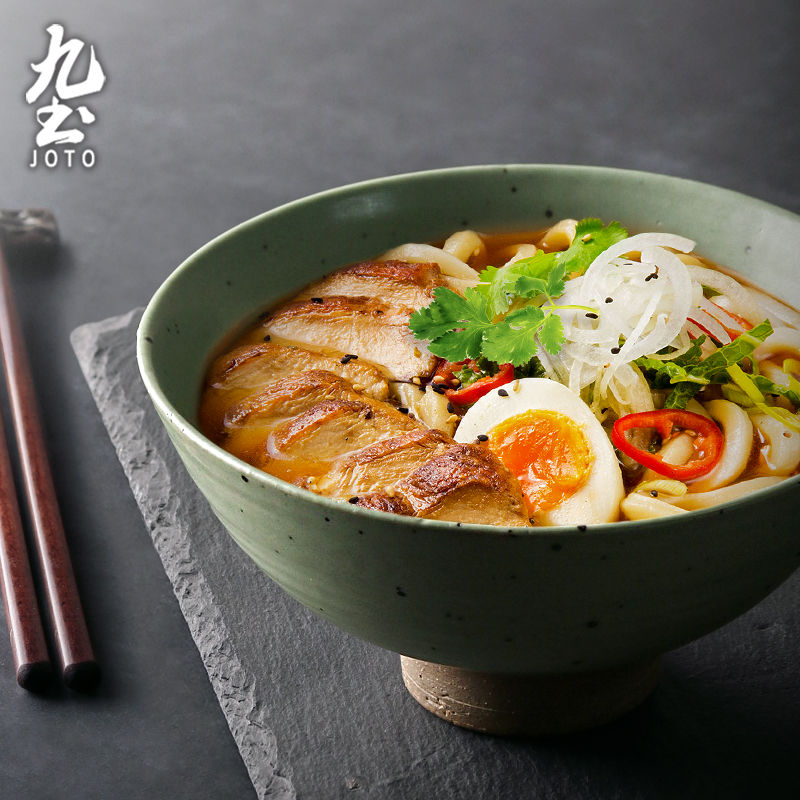 縮圖：JOTO Classic practicality Vintage Handmade Roughware Noodle Bowl CJR0533
