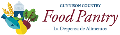 Gunnison Country Food Pantry Sign
