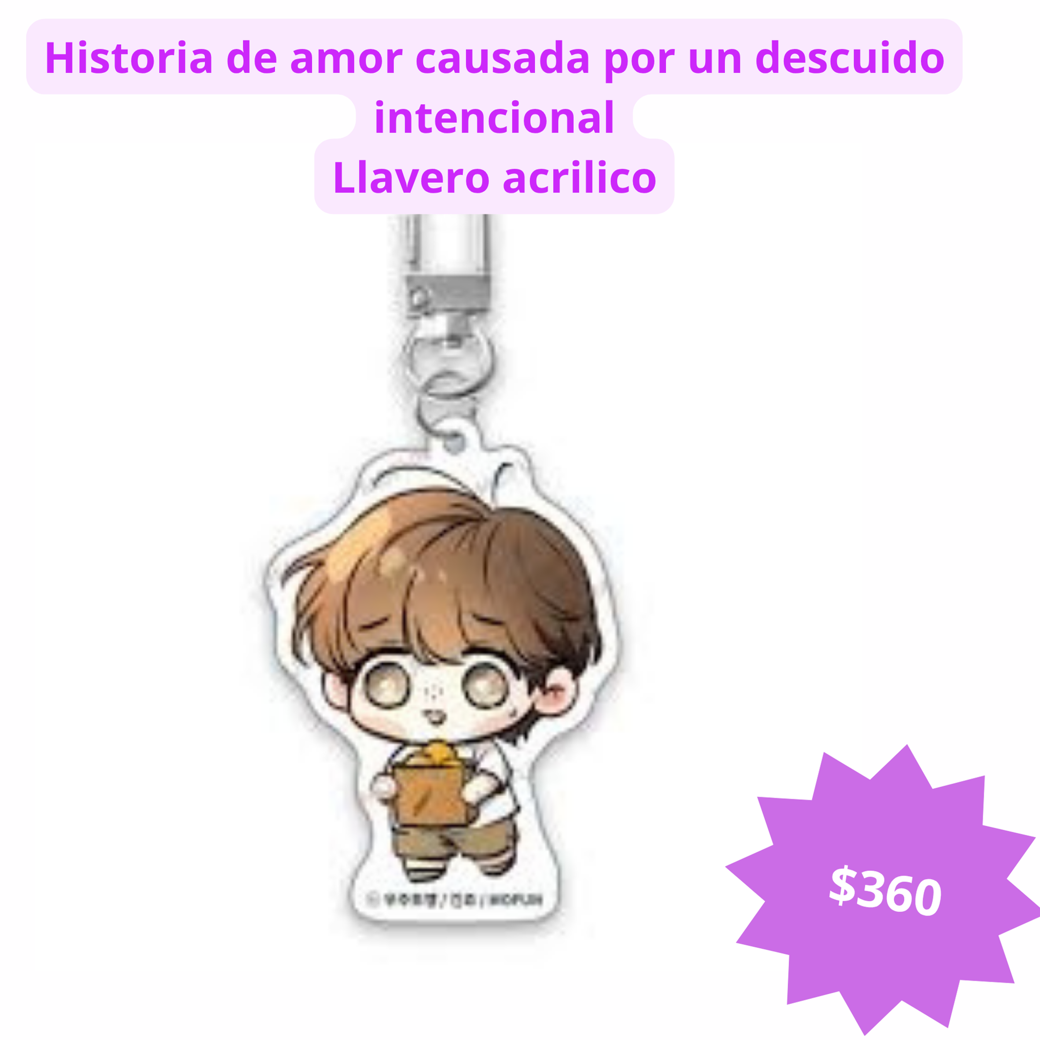 Un amor causado por negligencia grave - Llavero In Seob