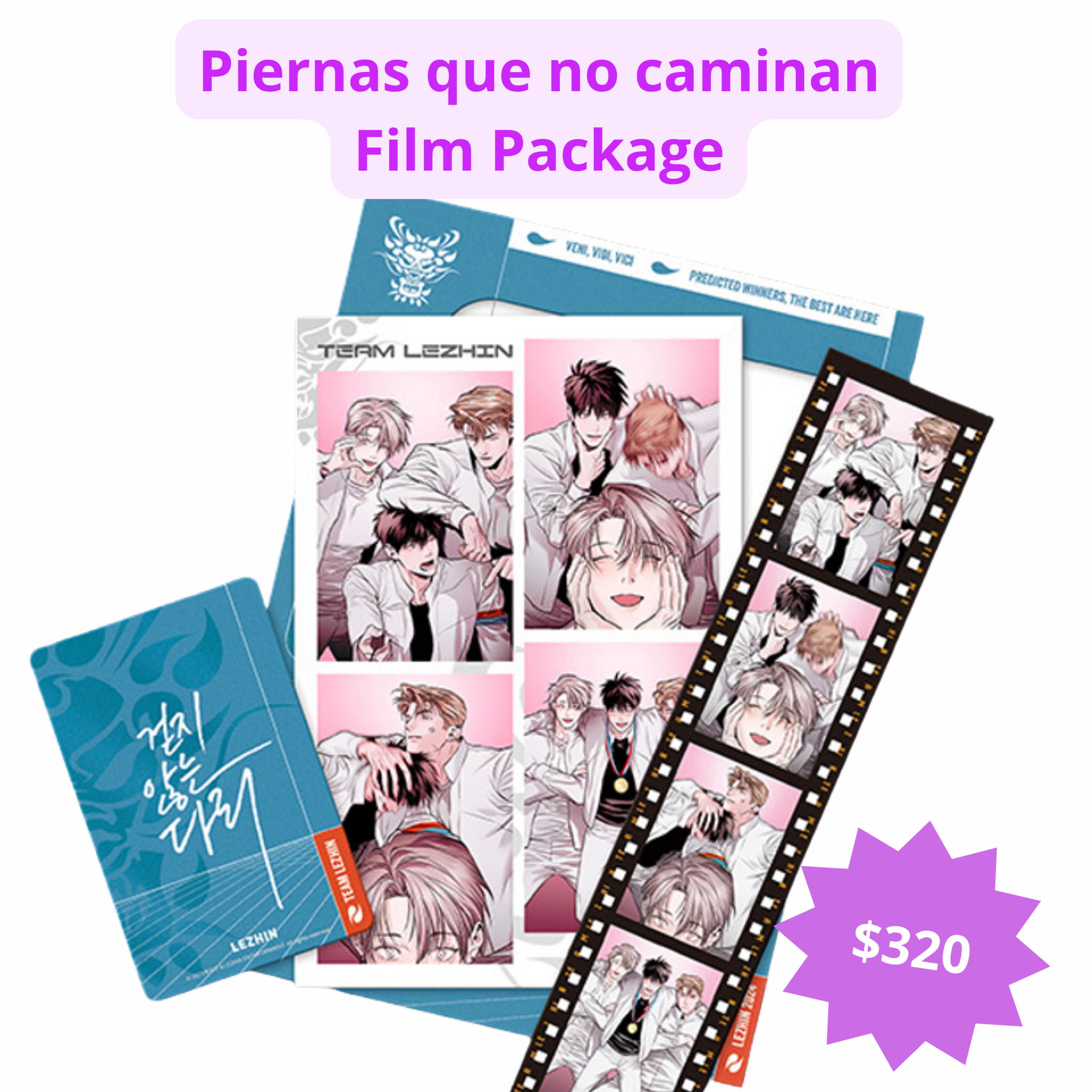 Team Lezhin- Film pack PIERNAS QUE CAMINAN