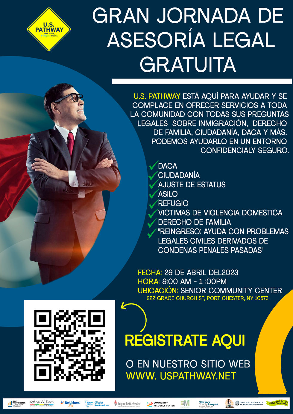 flyer april 29th spanish