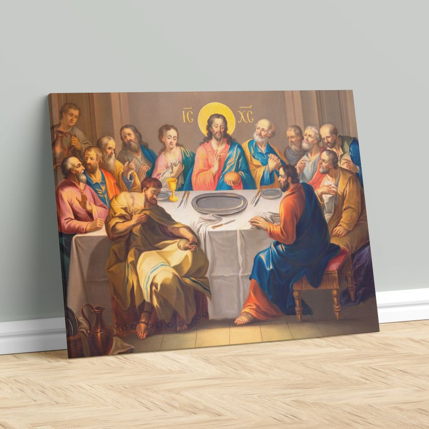 ULTIMA CENA LIENZO 09