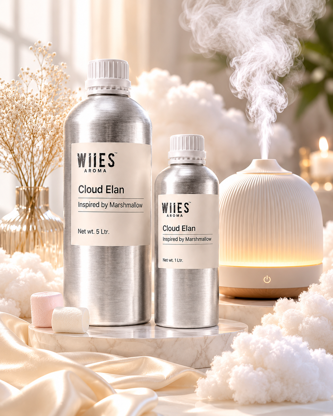 Cloud Elan Premium Aroma Oil – Luxury Sweet Gourmand Fragrance for Bulk Packagin