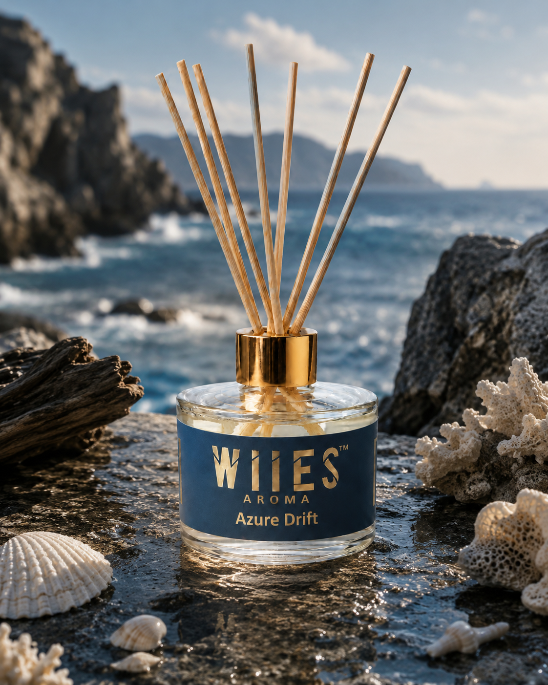 Azure Drift Inspired by Desire Blue Premium Reed Fragrance Oil 100 ML