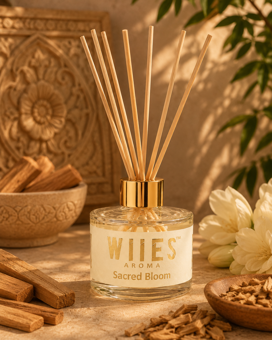 Sacred Bloom Inspired by Sandal Premium Reed Fragrance Oil 100 ML
