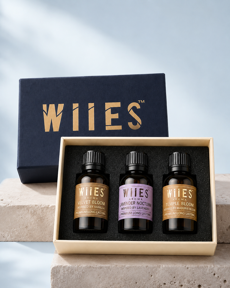 WIIES aroma oil gift hamper pack of 3