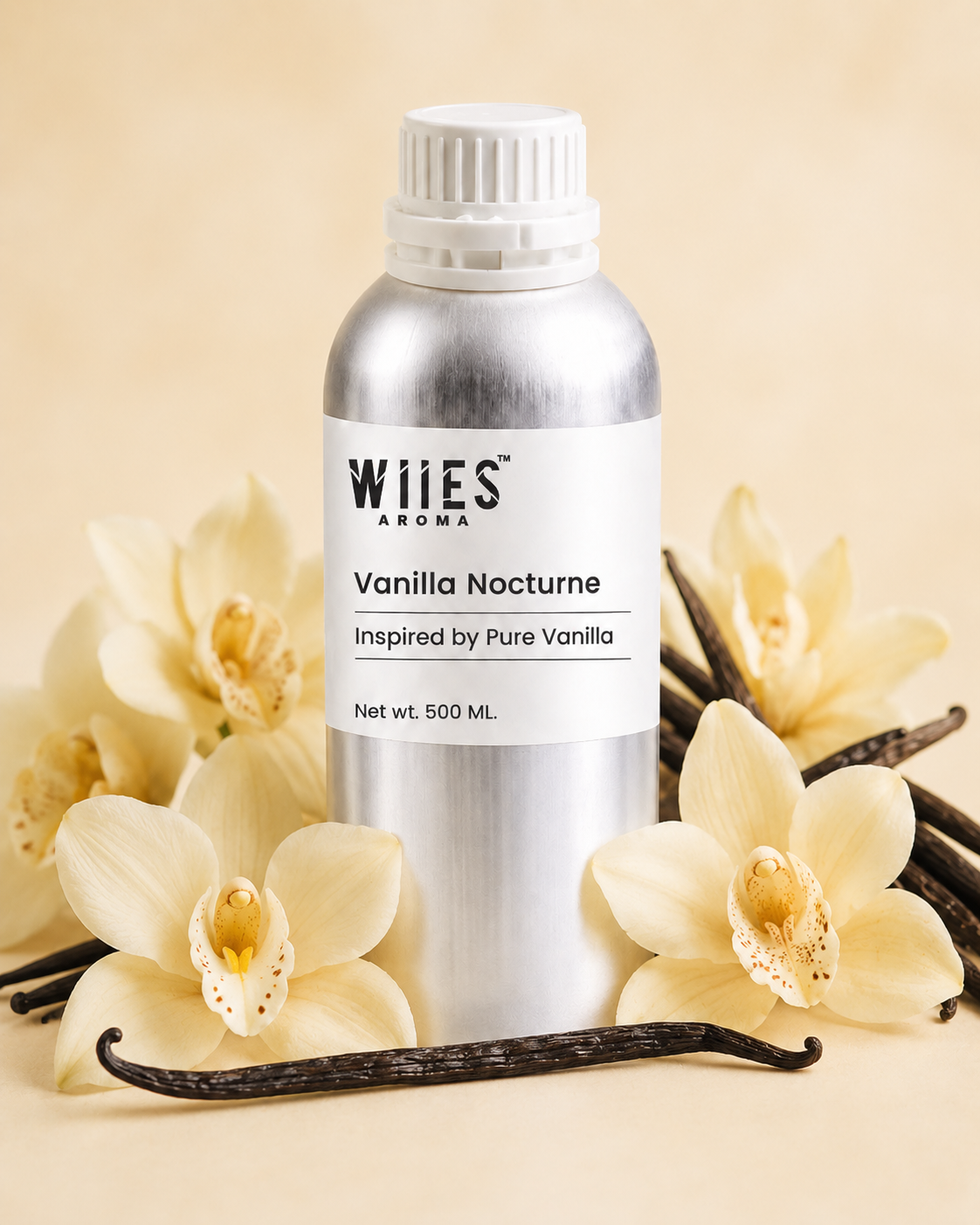 WIIES Aroma Vanilla Nocturne Inspired by Pure Vanilla Fragrance Oil 500 ML