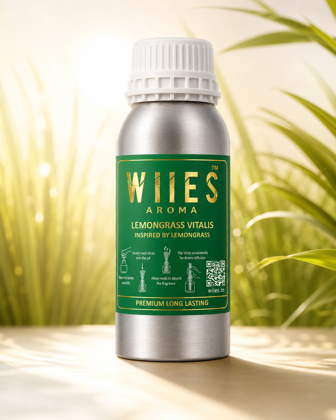 Lemongrass Vitalis Inspired by Lemongrass Refill Oil for Reed Diffuser 500ML