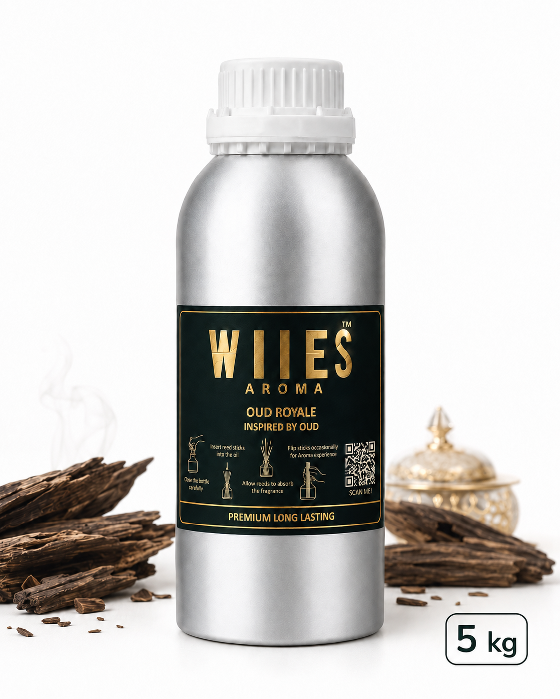 Oud Royale – Luxury Oud Inspired Fragrance Oil In Bulk 5 kg