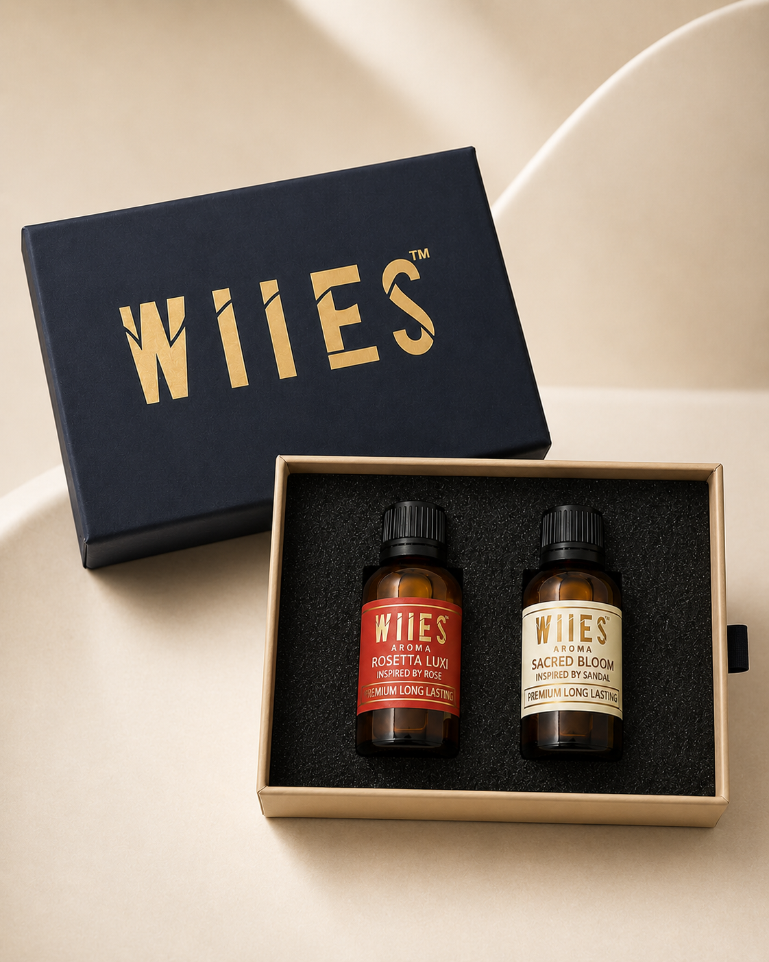 The Scent Chapter Aroma Oil Gift Hamper Pack of 2 | WIIES Aroma