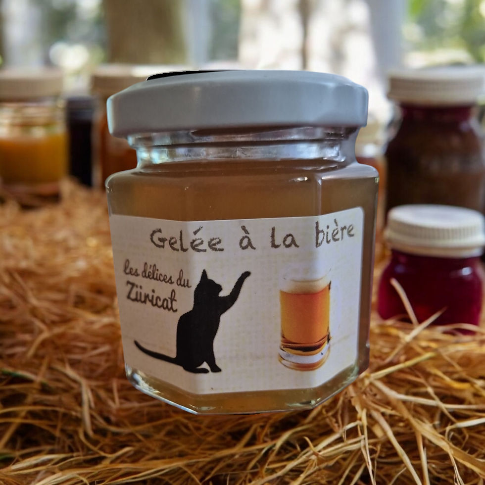 Gelée à la bière // Biergelee