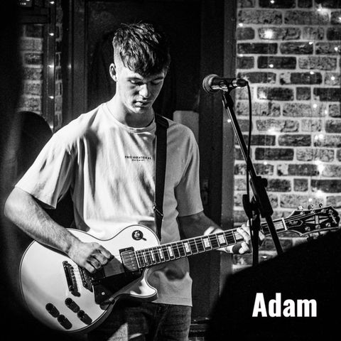 Adam Forster plays Lead Guitar for The Number Twenty