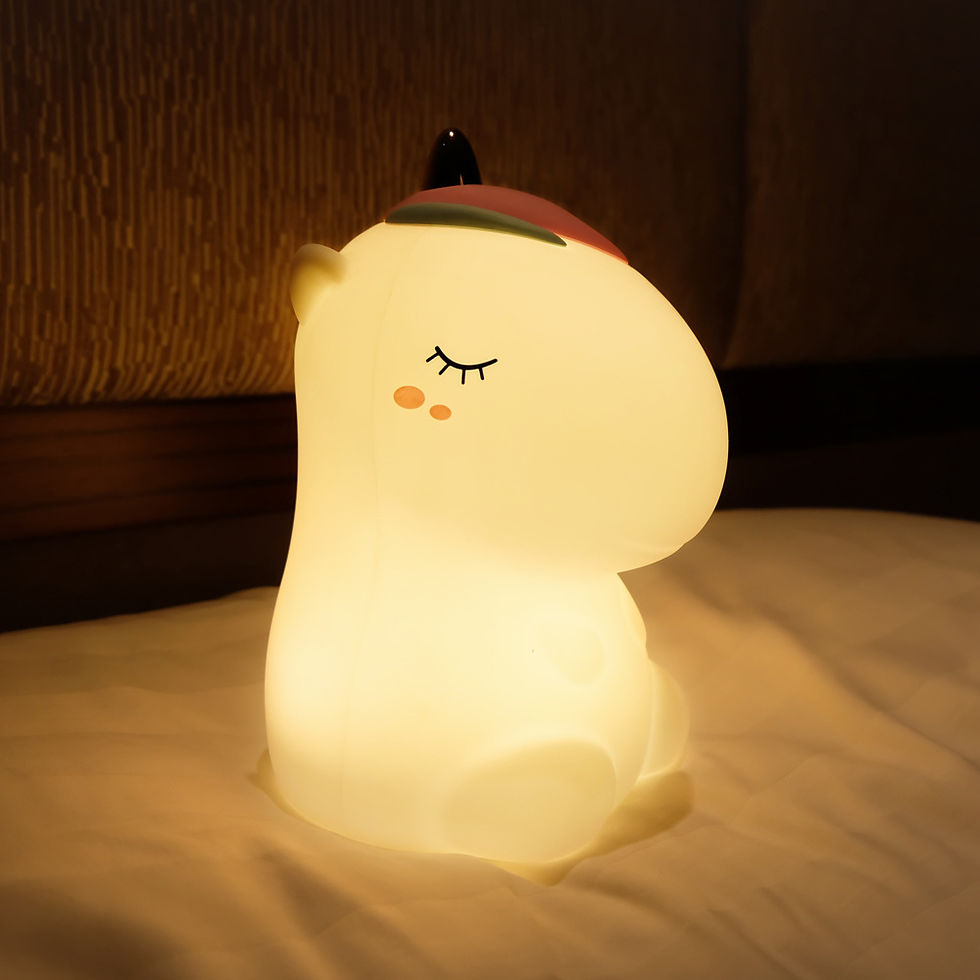 Thumbnail: Creative USB Rechargeable Colorful Unicorn Night Light