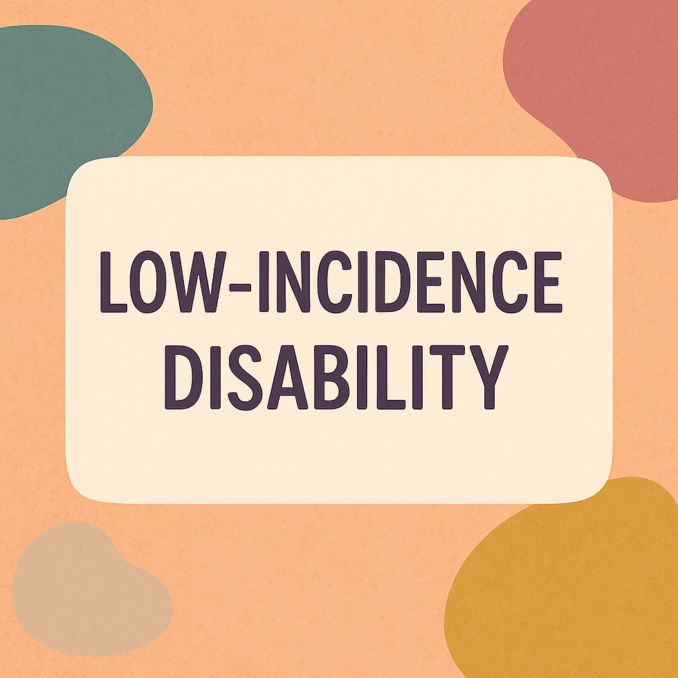 What Is a Low-Incidence Disability?
