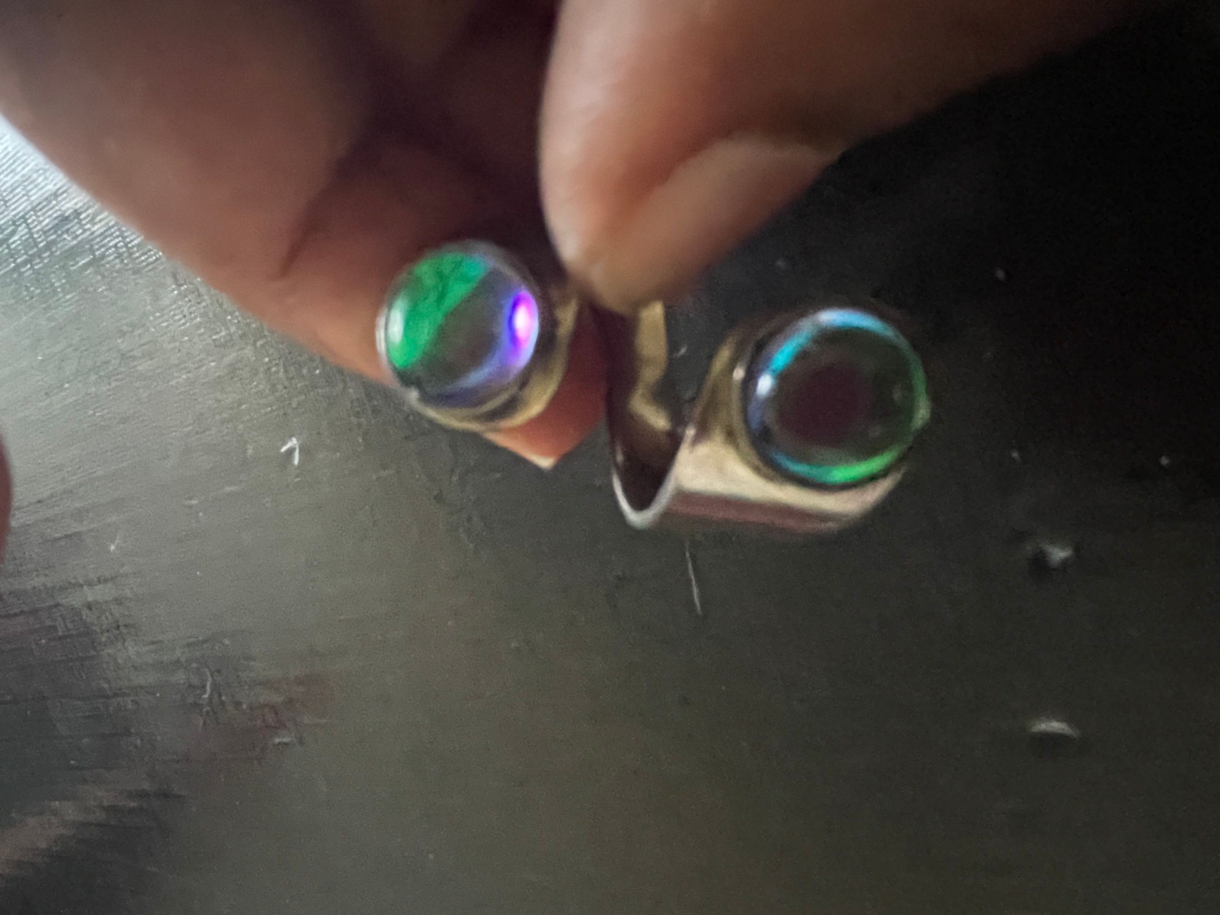 Adjustable Nasa Stone Museum Adjustable Mood Ring