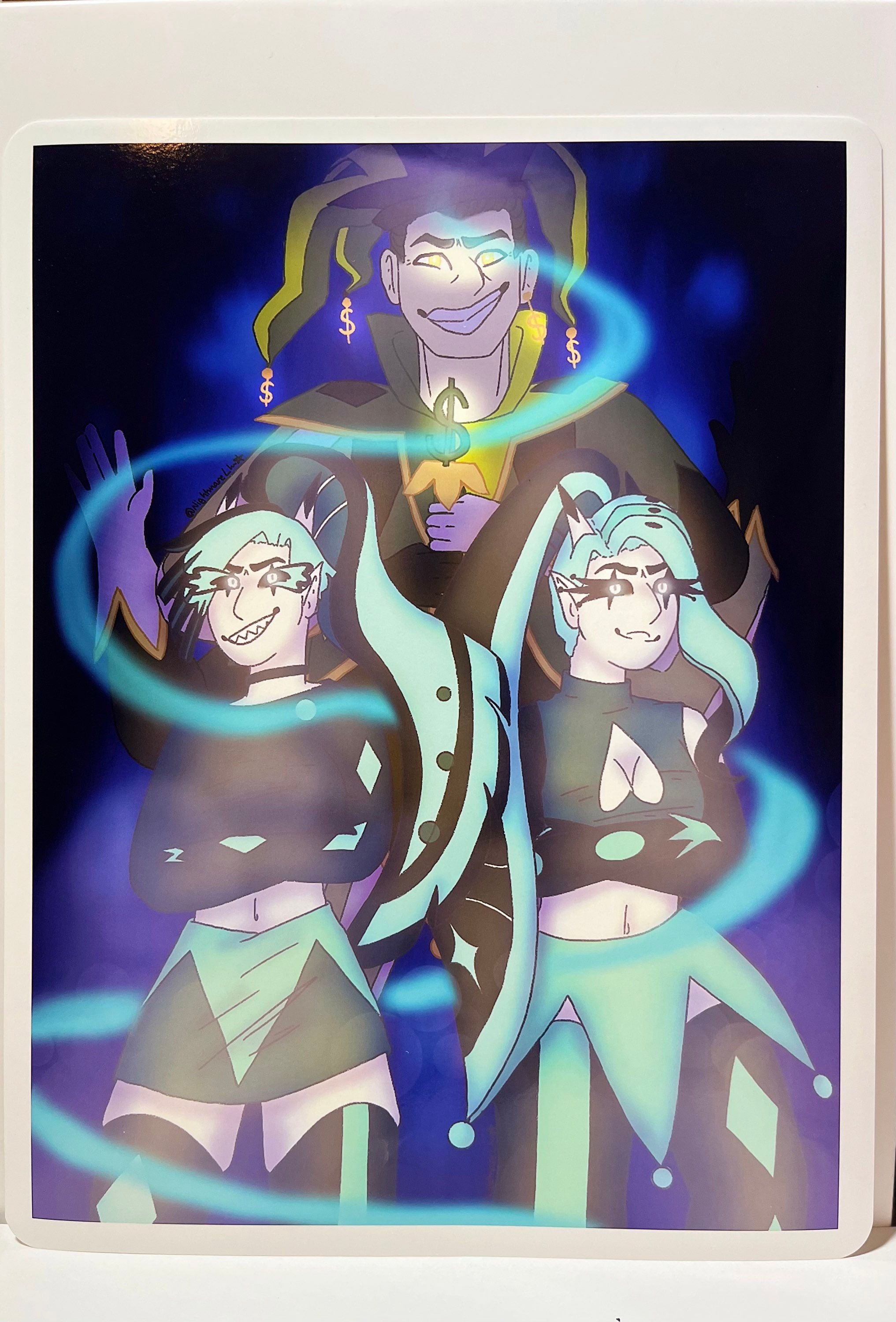 Glitz & Glam Helluva Boss Print