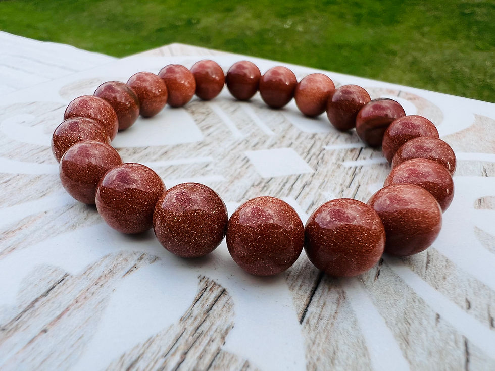 Thumbnail: Goldstone Stretchy Bracelet