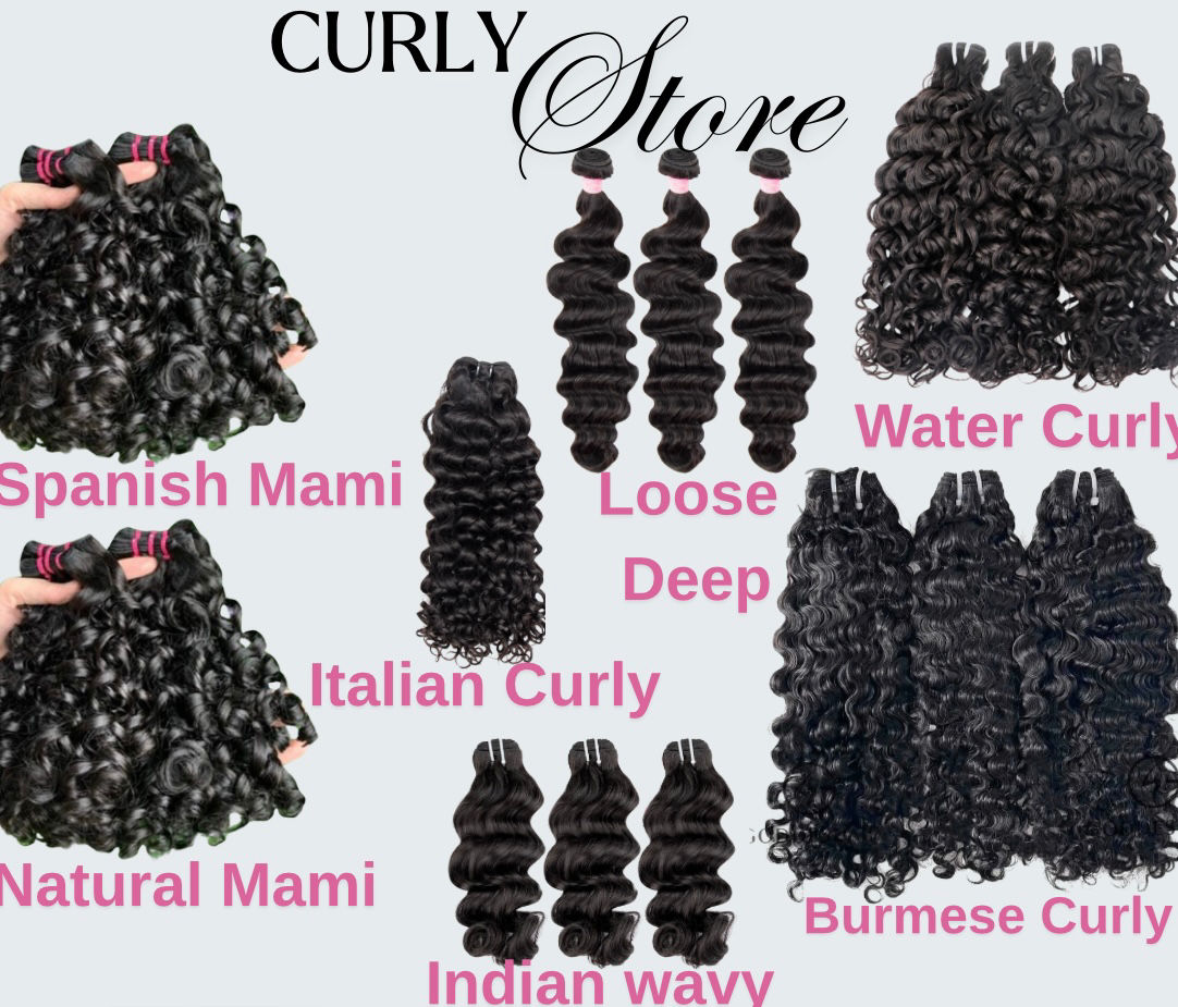 Curly Collection (Add in notes at checkout texture )