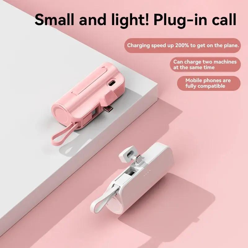Thumbnail: Lenovo 30000mAh Mini Portable Capsule PowerBank Type-c 2-in-1 Super Fast Chargin