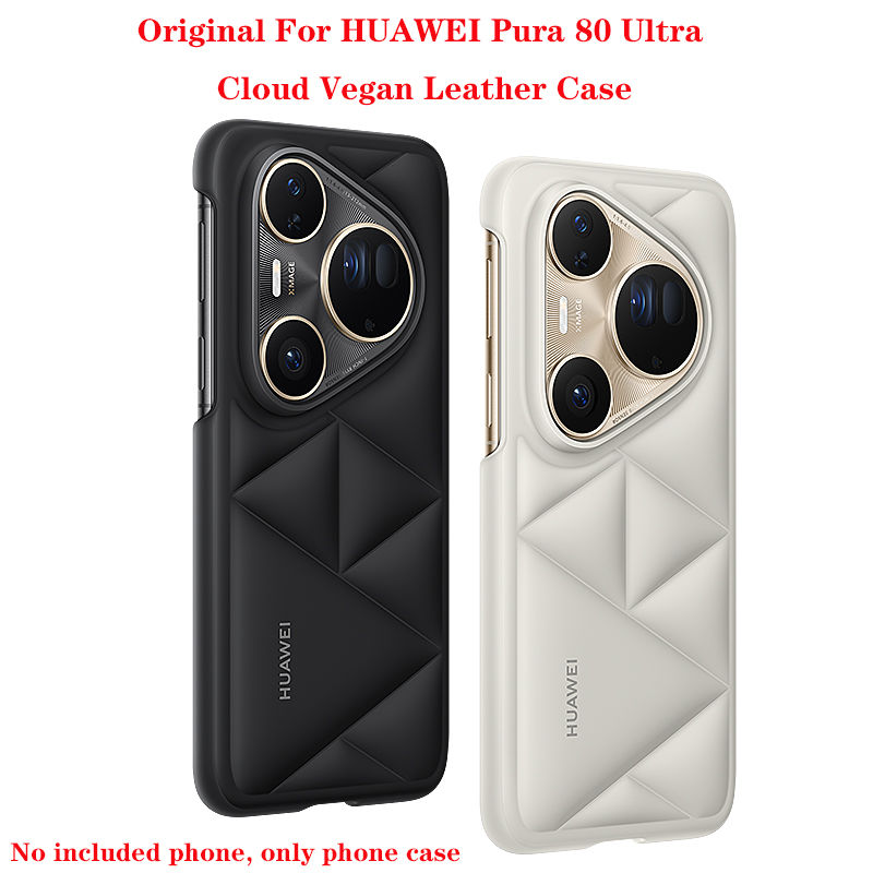 Original For Huawei Pura 80 Ultra Cloud Vegan Leather Protective Case For Huawei