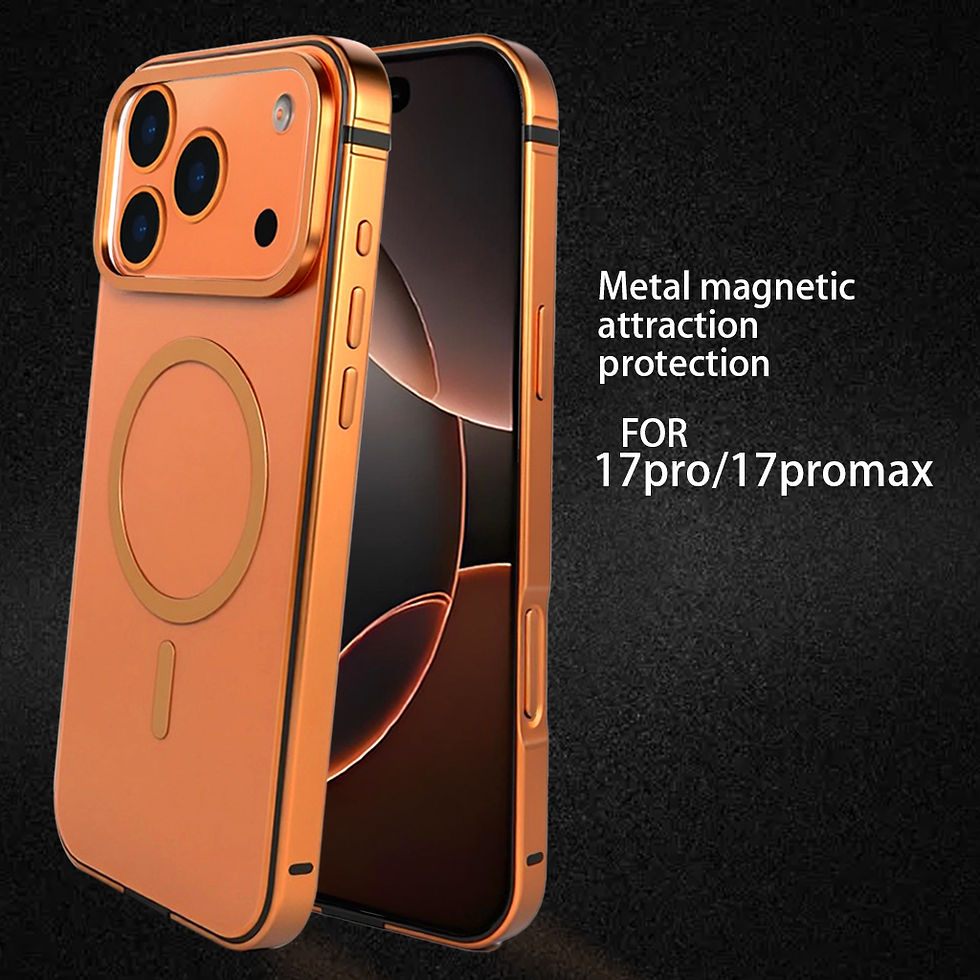 Thumbnail: Magnetic Original Phone Case For iPhone 17 Pro Max 17Pro 16 15 Pro Max High End 