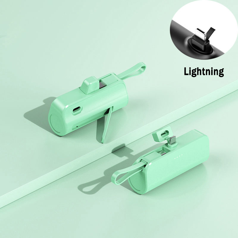 Thumbnail: Lenovo 30000mAh Mini Portable Capsule PowerBank Type-c 2-in-1 Super Fast Chargin