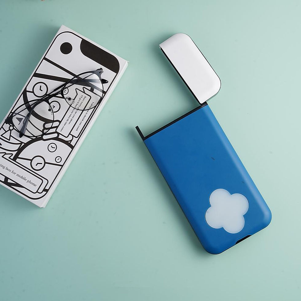 Thumbnail: Mobile Phone Lock Box With Timer Self-discipline Timed Box for Students Smartpho