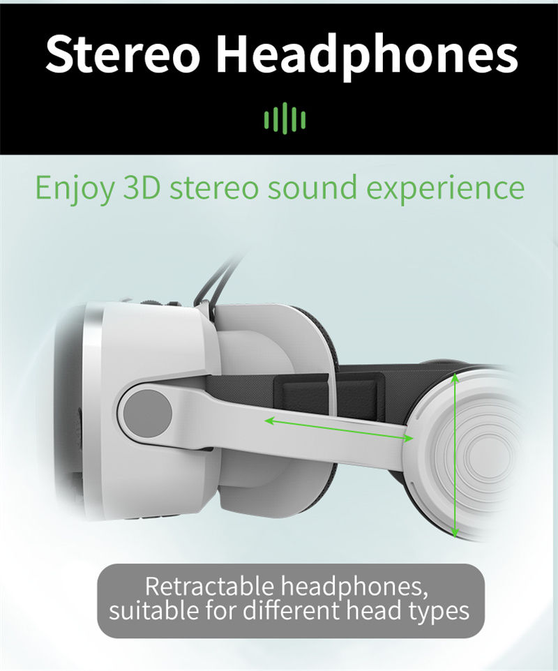 الصورة المصغرة: G15E VR Glasses IMAX 3D Movies Virtual Reality VR Glasses Google Cardboard Box V