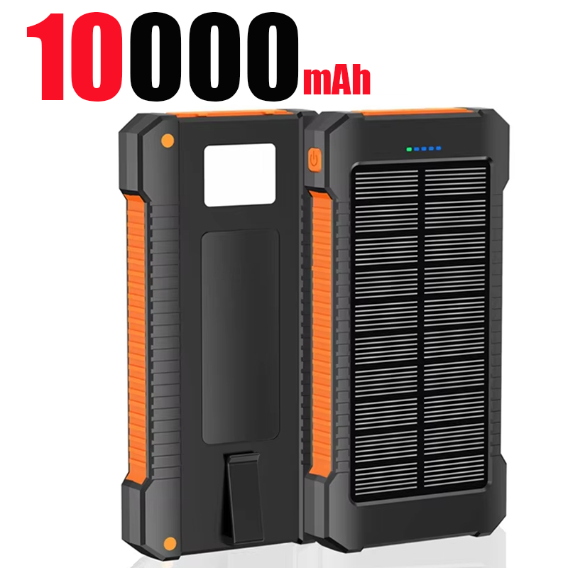 Thumbnail: Lenovo 500000mAh Portable Solar Power Bank Large Capacity Super Fast Charging Ou