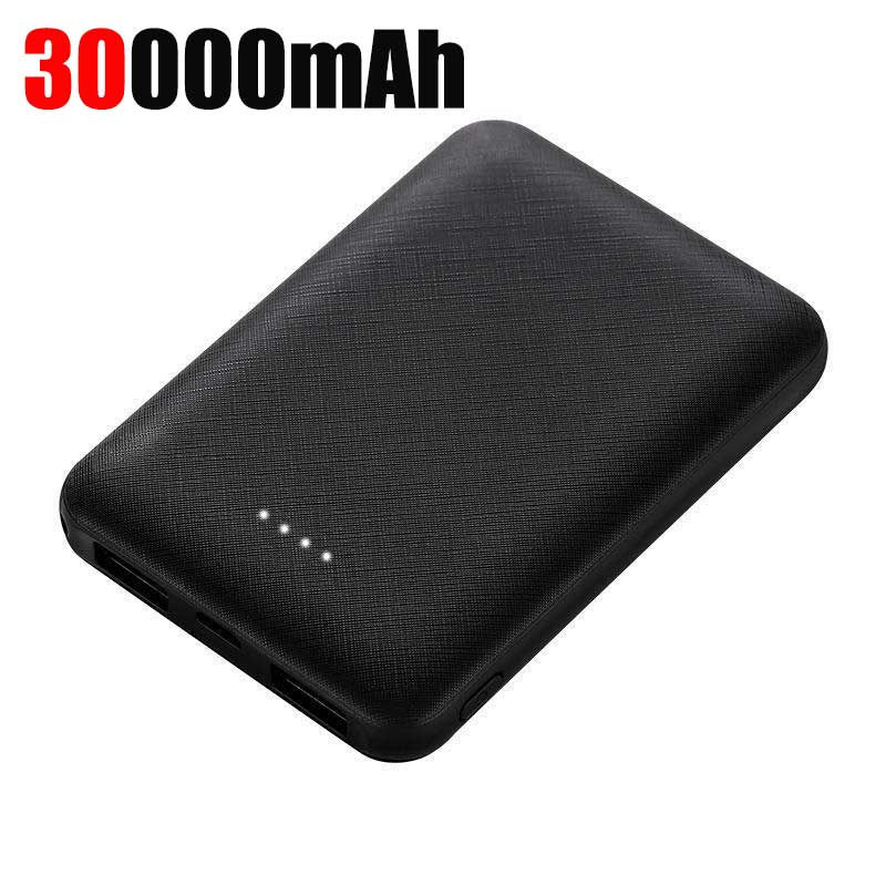 Thumbnail: Lenovo 30000mAh Power Bank USB Fast Charging Ultra-thin Mini Heating Portable Ex
