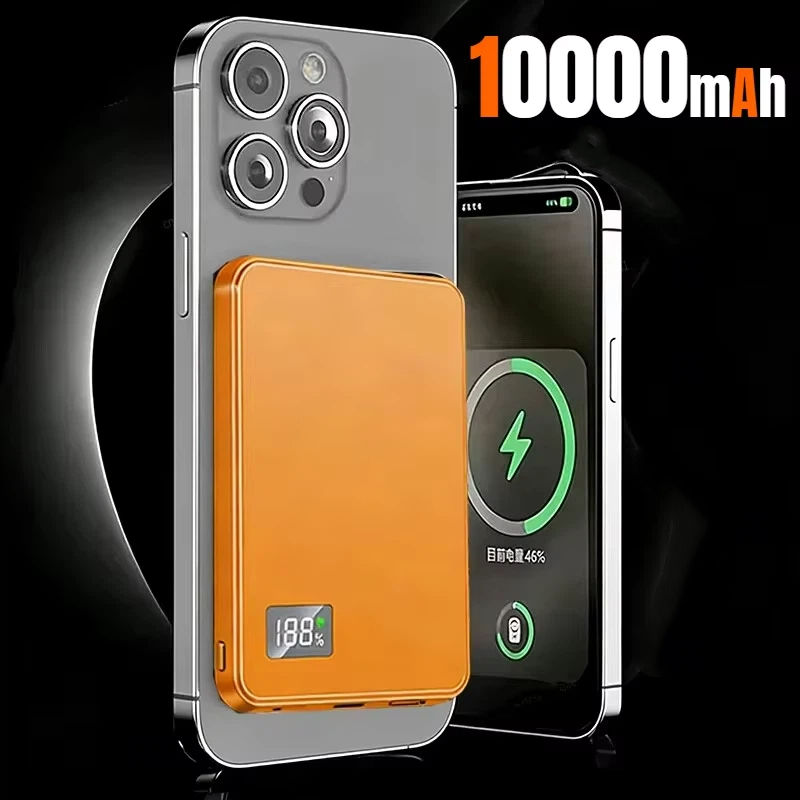 Thumbnail: Lenovo 3 IN 1 Power Bank 50000mAh Slim Magnetic Wireless Power Bank 22.5W Extern