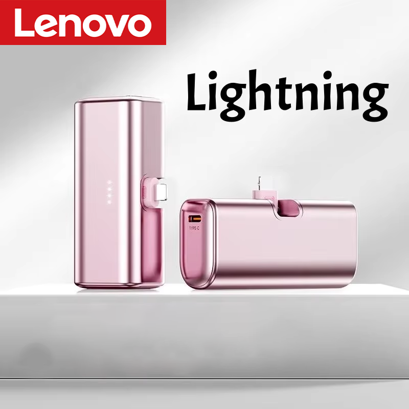 Thumbnail: Lenovo 22.5W Fast Charging 500000mAh Mini Portable Charger USB-C Power Bank Suit