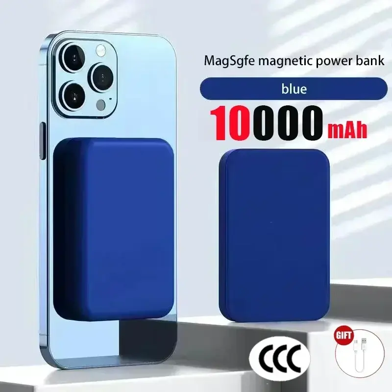 Thumbnail: Lenovo 500000mAh Magnetic Wireless Power Bank Portable PD22.5W Fast Charger For 