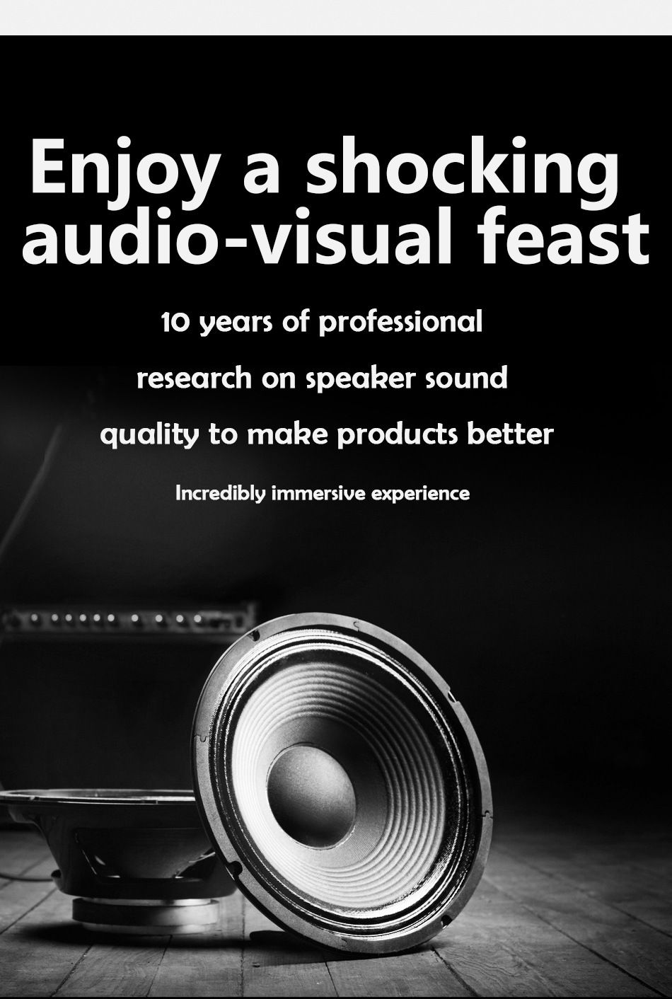 الصورة المصغرة: VRG Pro 3D VR Glasses Virtual Reality Full Screen Visual Wide-Angle VR Glasses B