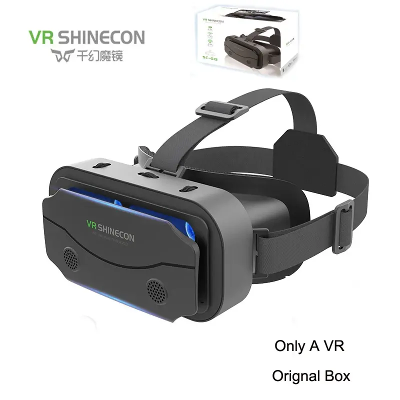 الصورة المصغرة: G10 IMAX 3D Movies Giant Screen Virtual Reality Glasses Google Cardboard Box VR