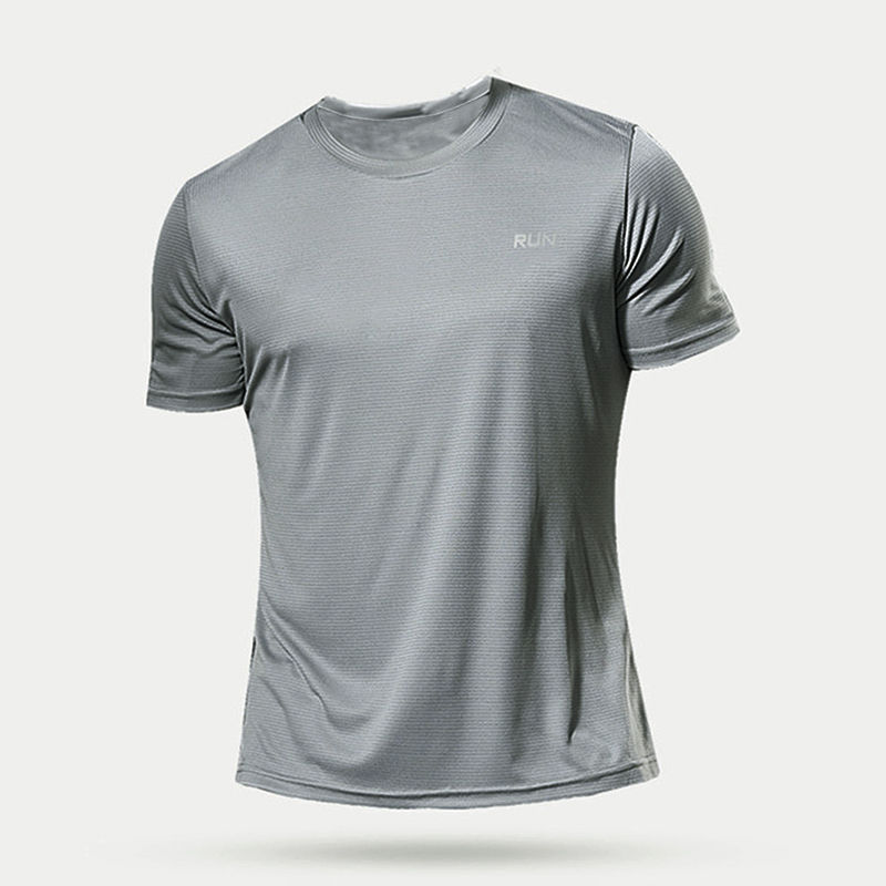 Thumbnail: Running Shirts Soccer Shirts Men's Jersey Sportswear Mens Jogging T-Shirts Quick