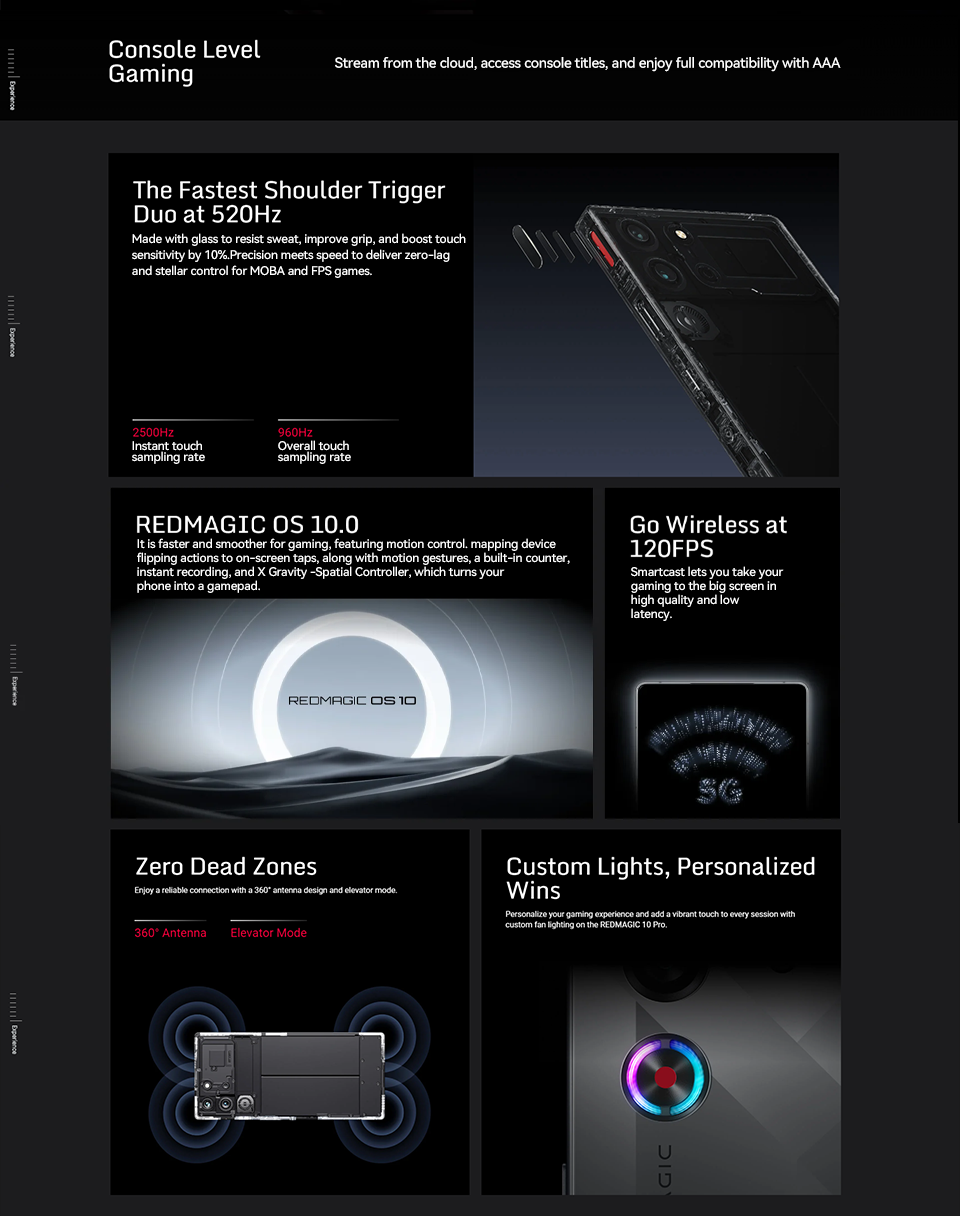 Thumbnail: World Premiere Global Version RedMagic 10 Pro 5G Gaming Phone 6.853" Snapdragon