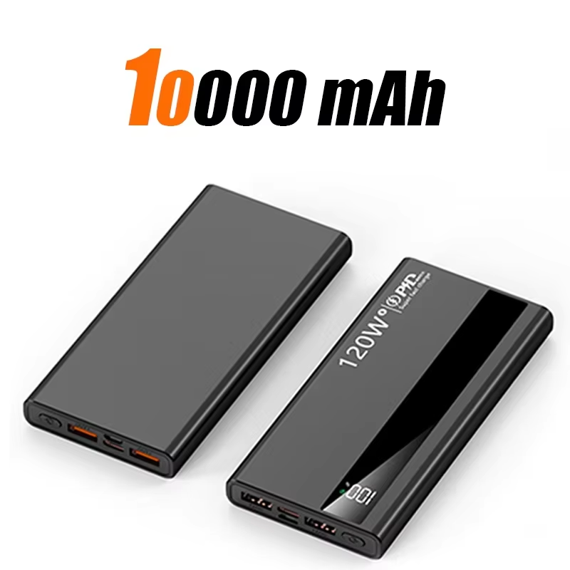 Thumbnail: Lenovo 500000mAh 120W Super Fast Charging Power Bank Battery High Capacity Digit