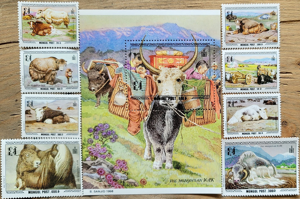 Mongolia 1998 SG 2634-MS2642