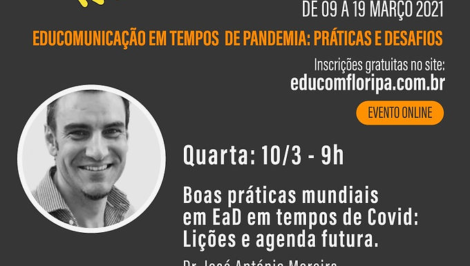 Boas práticas mundiais em EaD marcam o segundo dia dos Colóquios