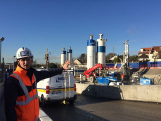 Découverte des premiers chantiers du Grand Paris Express avec NGE