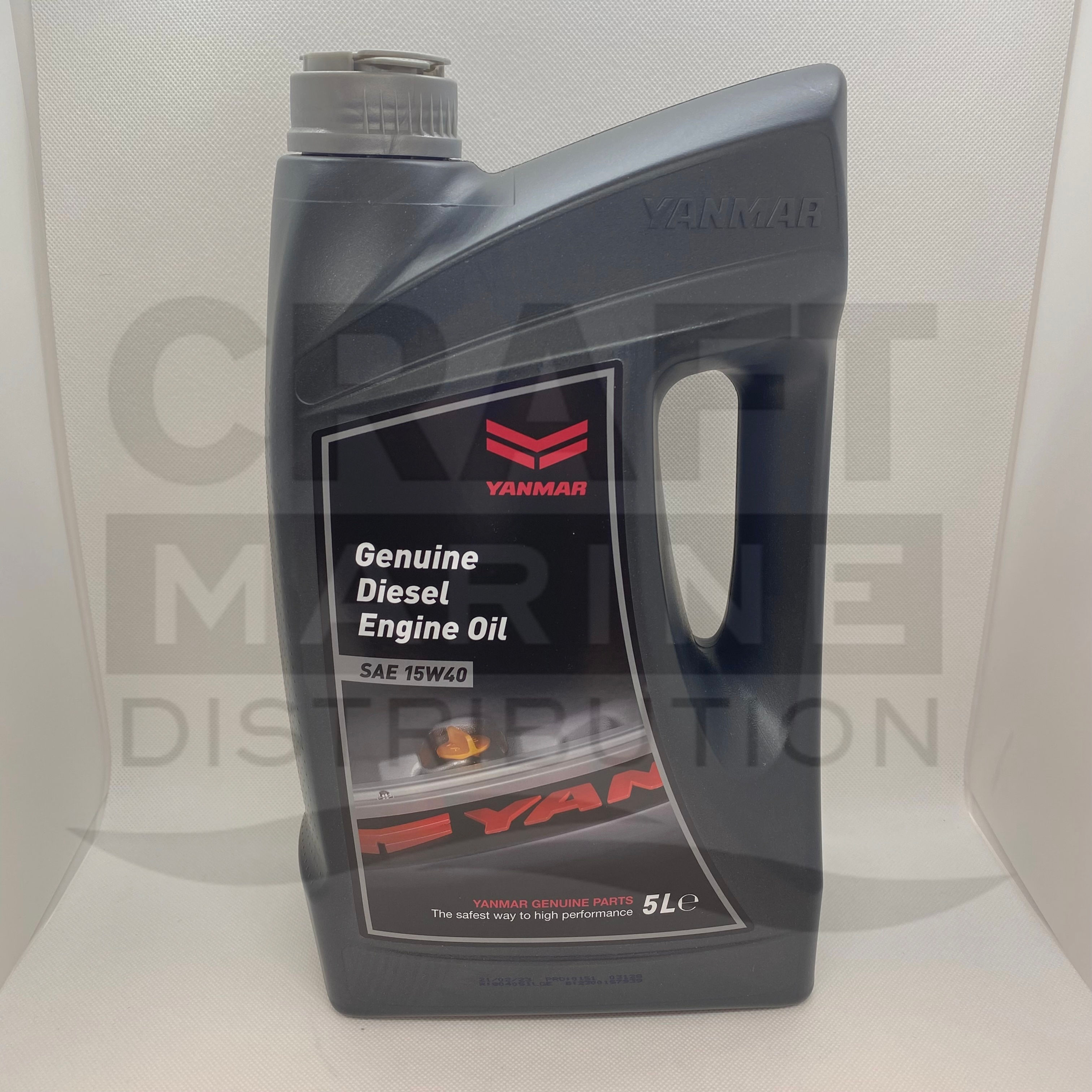 YANMAR 15W40 OIL 5L - 15W40-5L