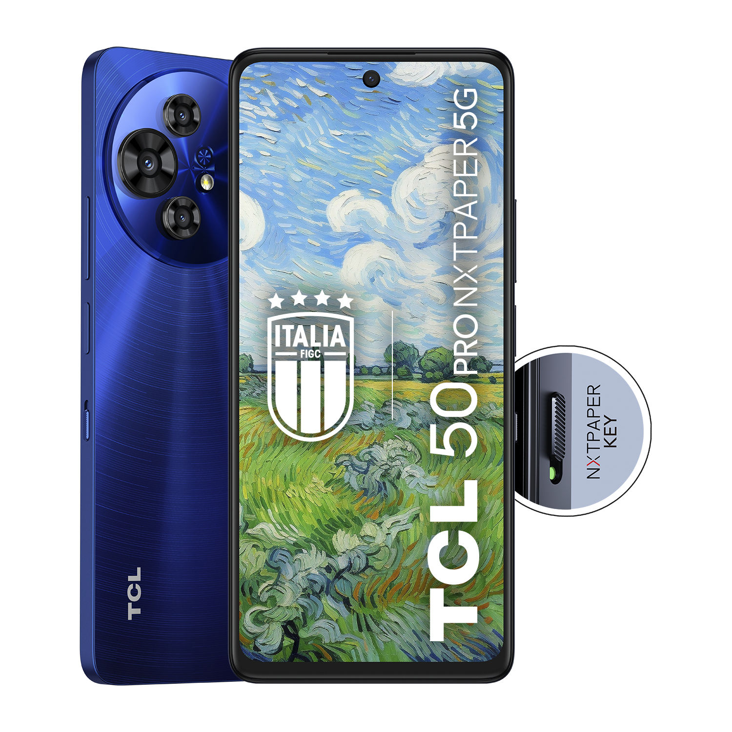 Tcl 50 Pro Nxtpaper 8+512Gb 5G Blu notte T803D-2Clca112