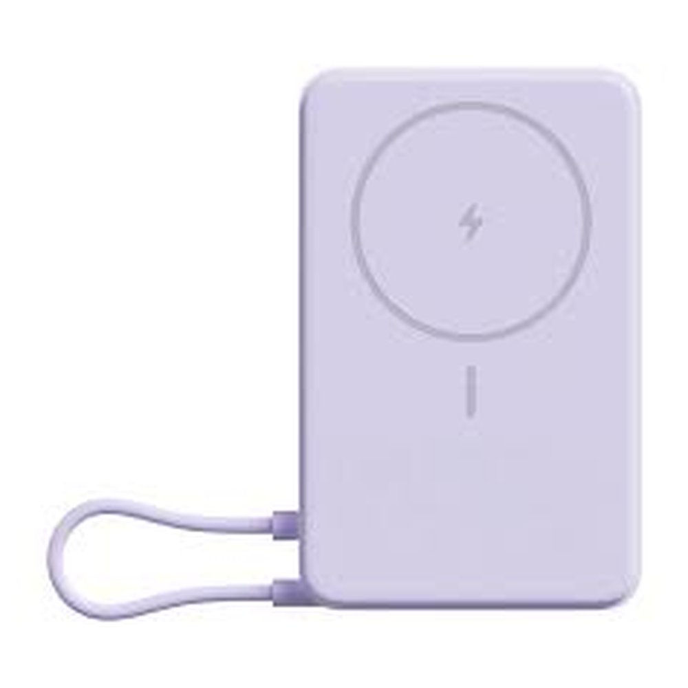 Power bank magnetico Xiaomi da 33 W con supporto integrato, 10000 mAh, colore viola, codice BHR08Pagl.