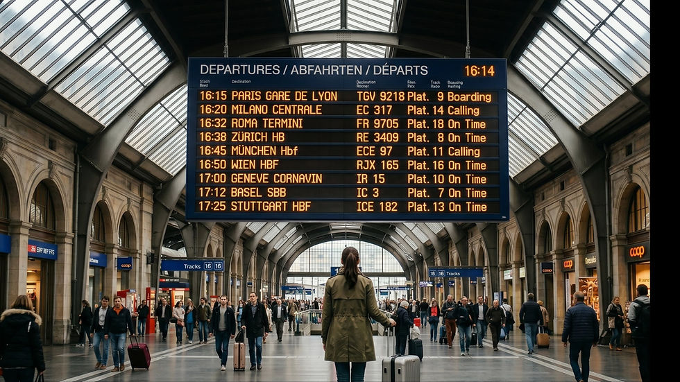 Como viajar de trem pela Europa: guia para usar Eurail, Interrail e comprar bilhetes