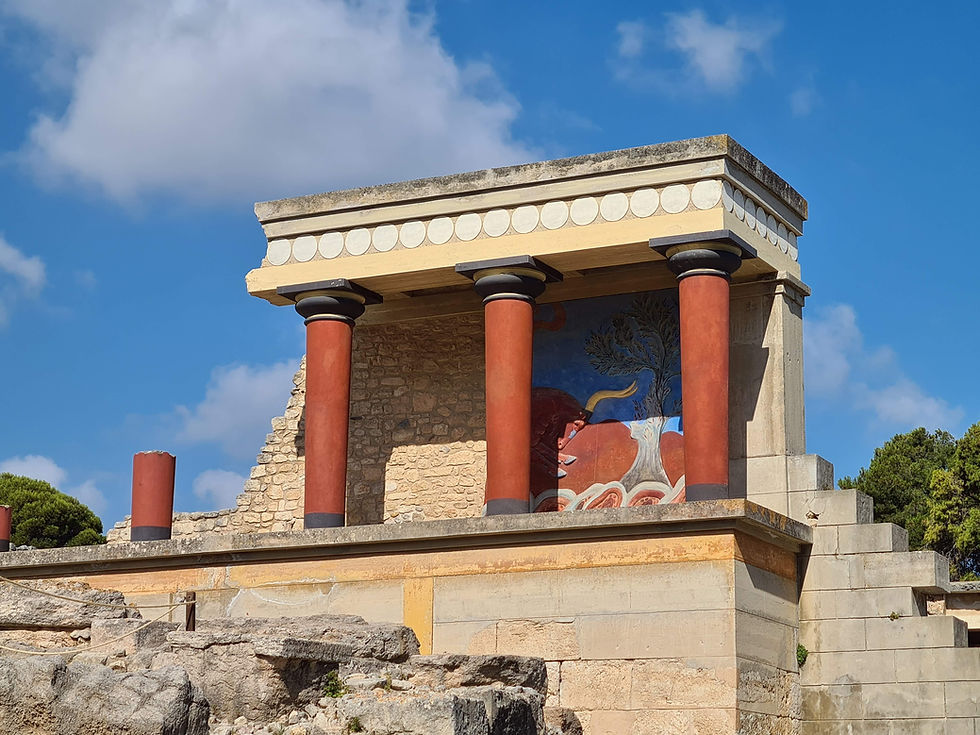 Palácio de Knossos, Ilha de Creta