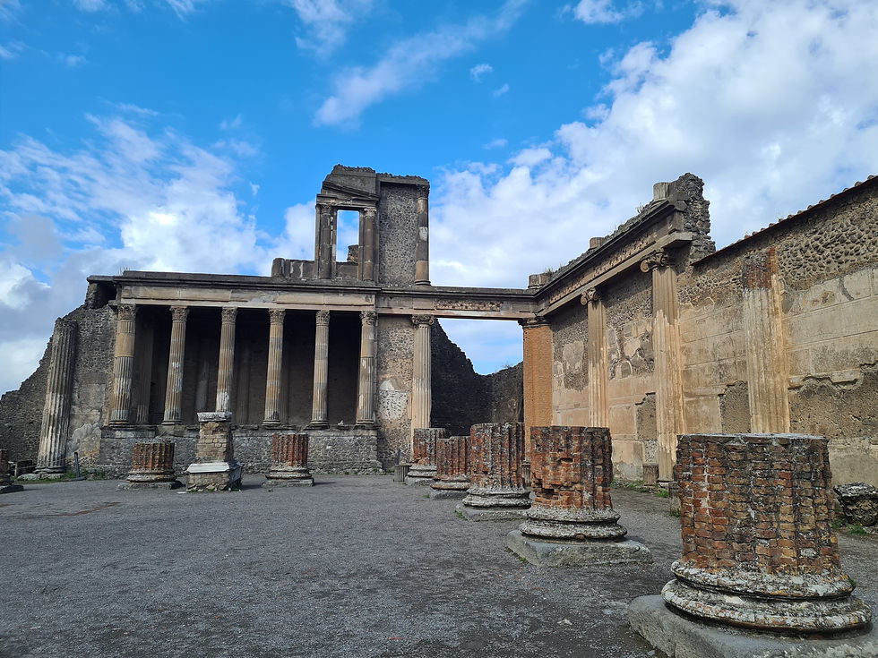 Ancient ruins of Pompeii